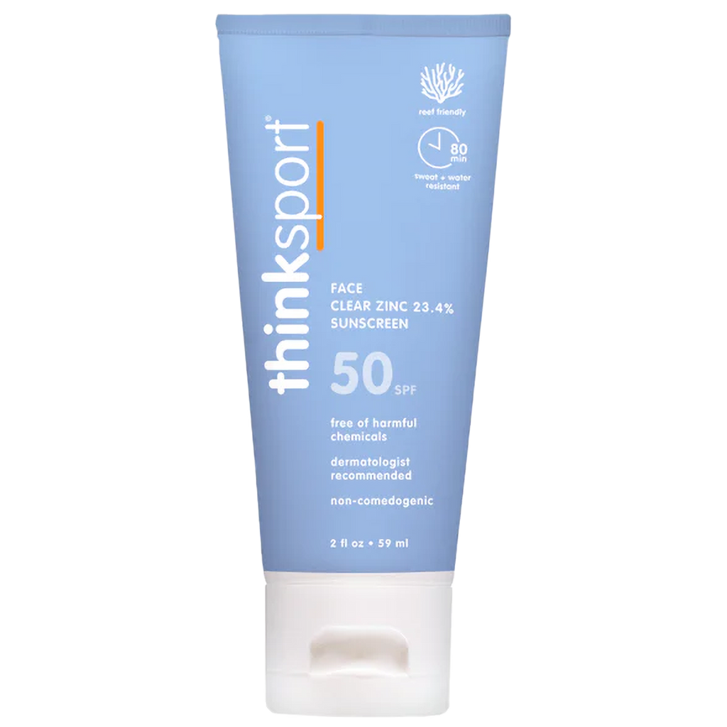  Thinksport SPF 50 Clear Zinc Active Face