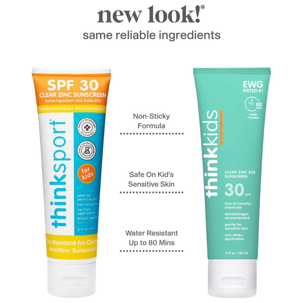  Thinksport Kids SPF 30 Clear Zinc