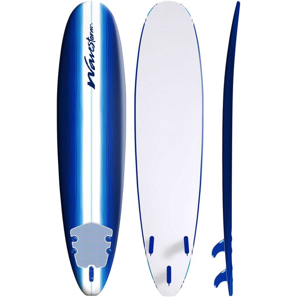  Wavestorm 8'0 Classic Surfboard With Leash