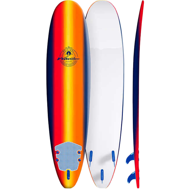  Wavestorm 8'0 Classic Surfboard With Leash