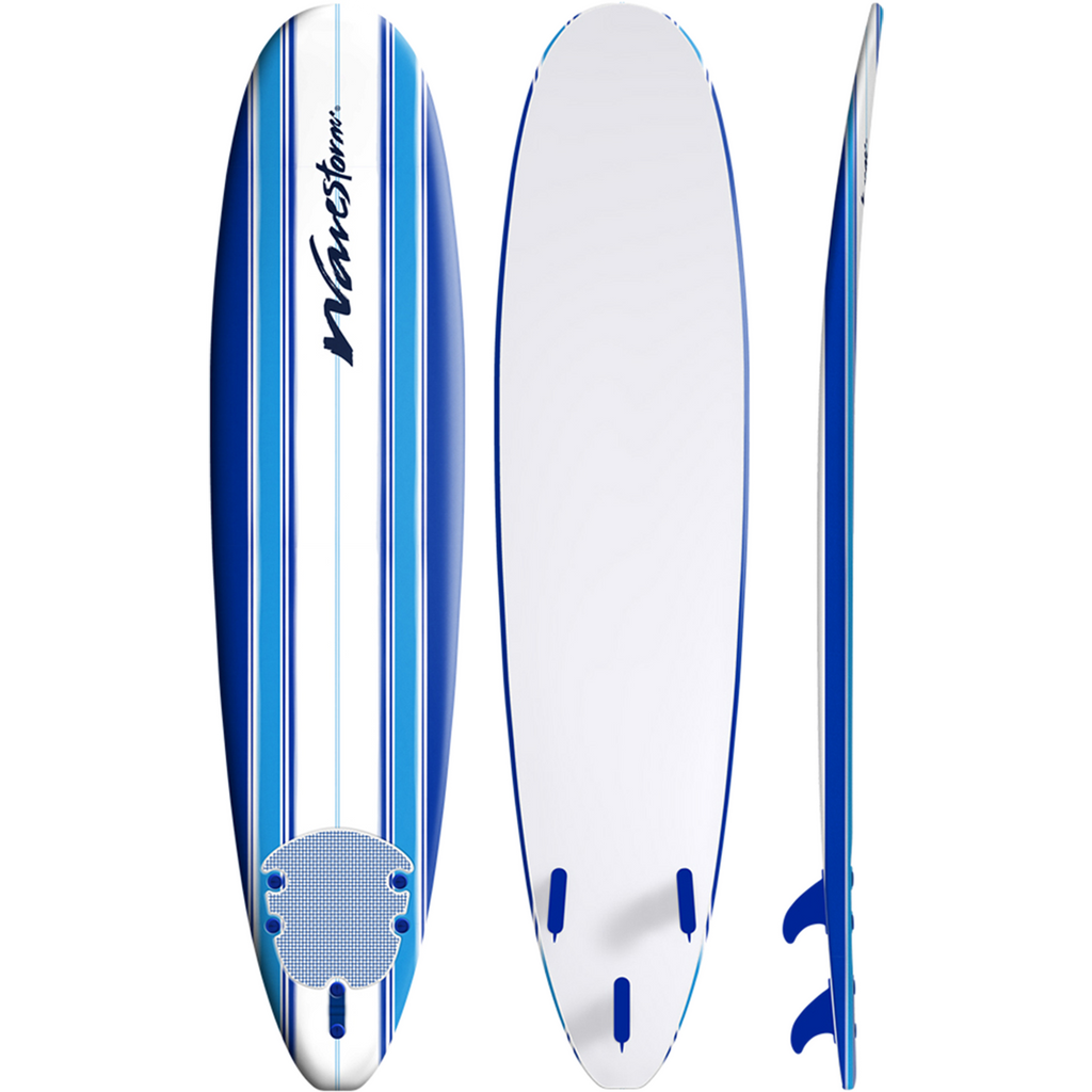  Wavestorm 8'0 Classic Surfboard With Leash