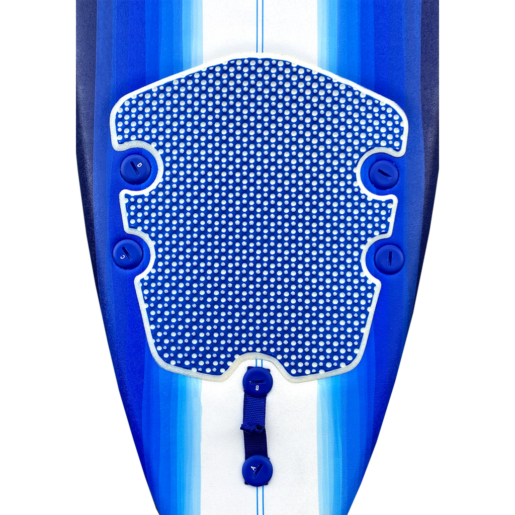  Wavestorm 8'0 Classic Surfboard With Leash