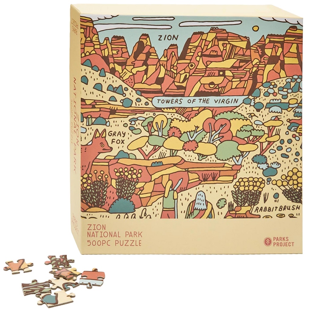  Zion National Park 500 Piece Puzzle