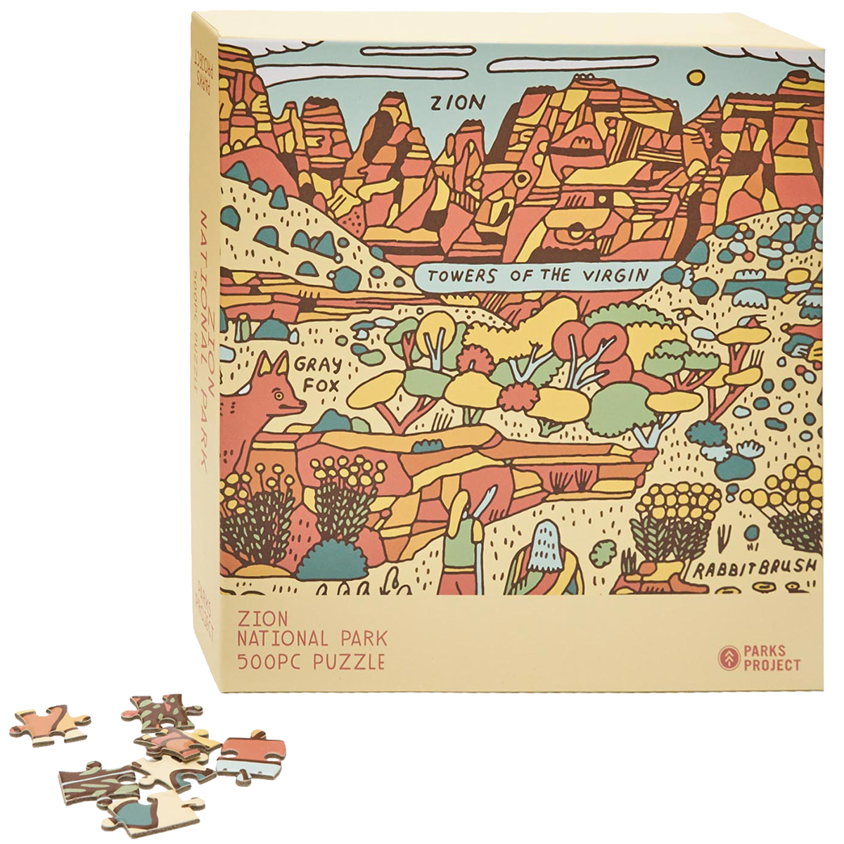  Zion National Park 500 Piece Puzzle