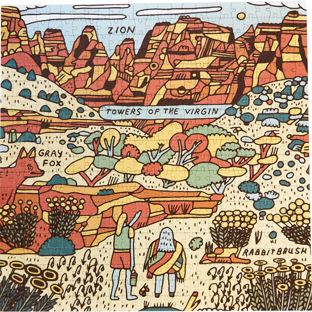  Zion National Park 500 Piece Puzzle