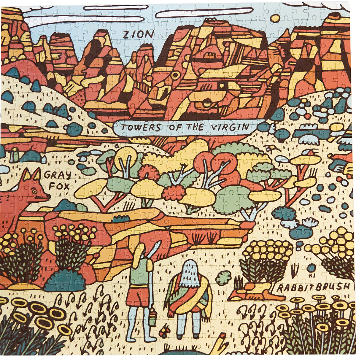  Zion National Park 500 Piece Puzzle